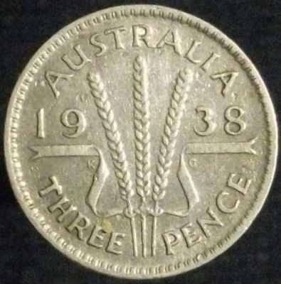 1938 threepence

